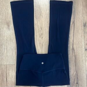 Lululemon Align High Rise Mini Flared Pants 28” Size 8 In True Navy